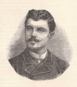 Portrait gravé publié dans La Plume en janvier 1900