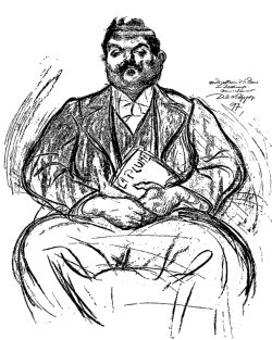 Dessin de David Ossipovitch Widhopff (1897).