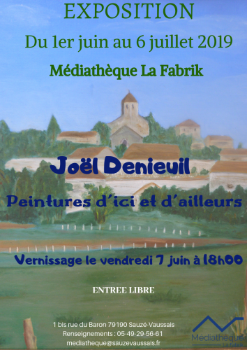 expo peinture Joel Denieuil