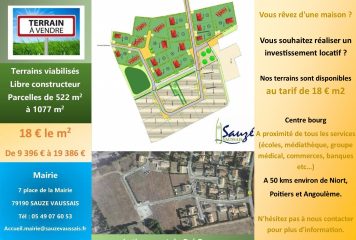 Lotissement du Pré Bourreau                18 € m2