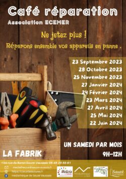 affiche café réparation 2023-2024